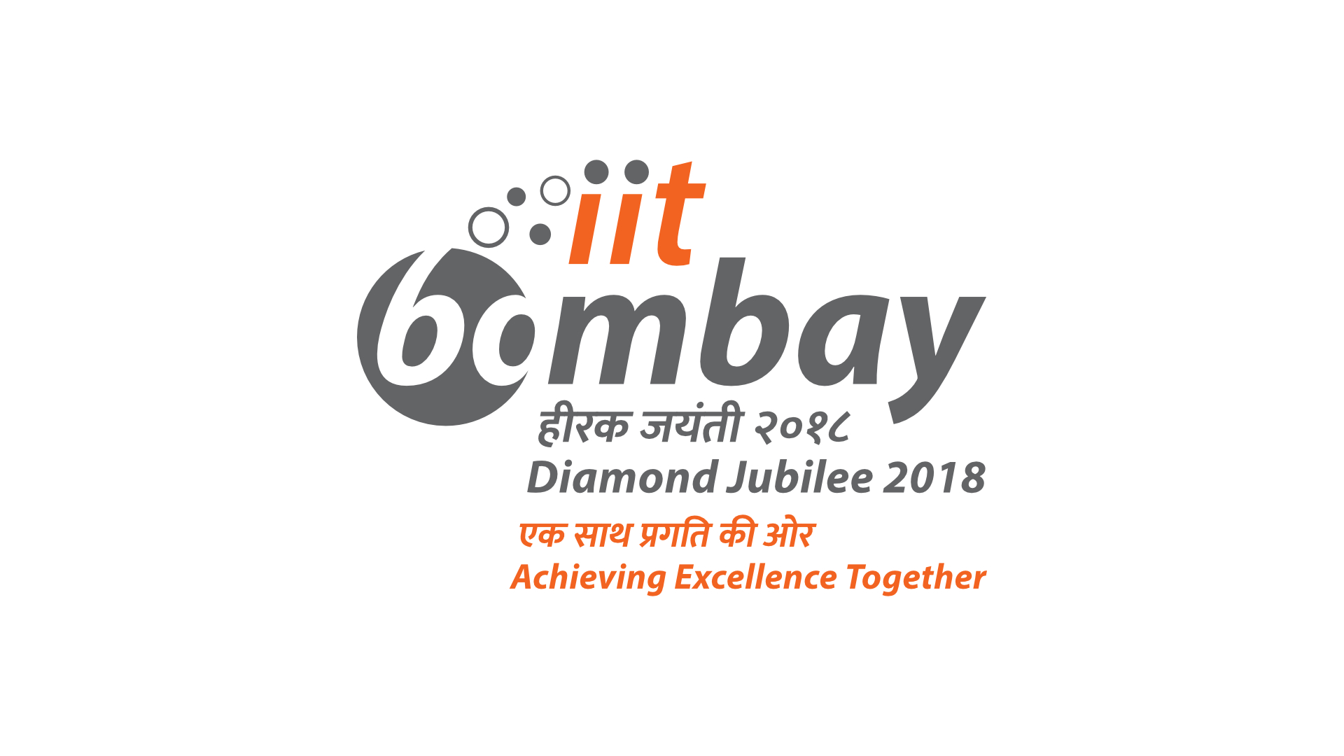 To represent the epitome of knowledge and to exude a sense of sophistication, a very subtle and effective Perceptual shift ambigram is used for the proposal of Diamond Jubilee Celebrations logo. The characters in the circle indicates â€™60â€™ while the consolidated word interprets â€˜bombayâ€™. Though the second letter â€˜oâ€™ is incomplete, closure occurs and viewers perception completes the shape, making it memorable.